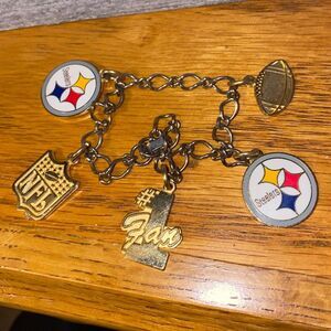 2002 Pittsburgh Steelers Charm Bracelet